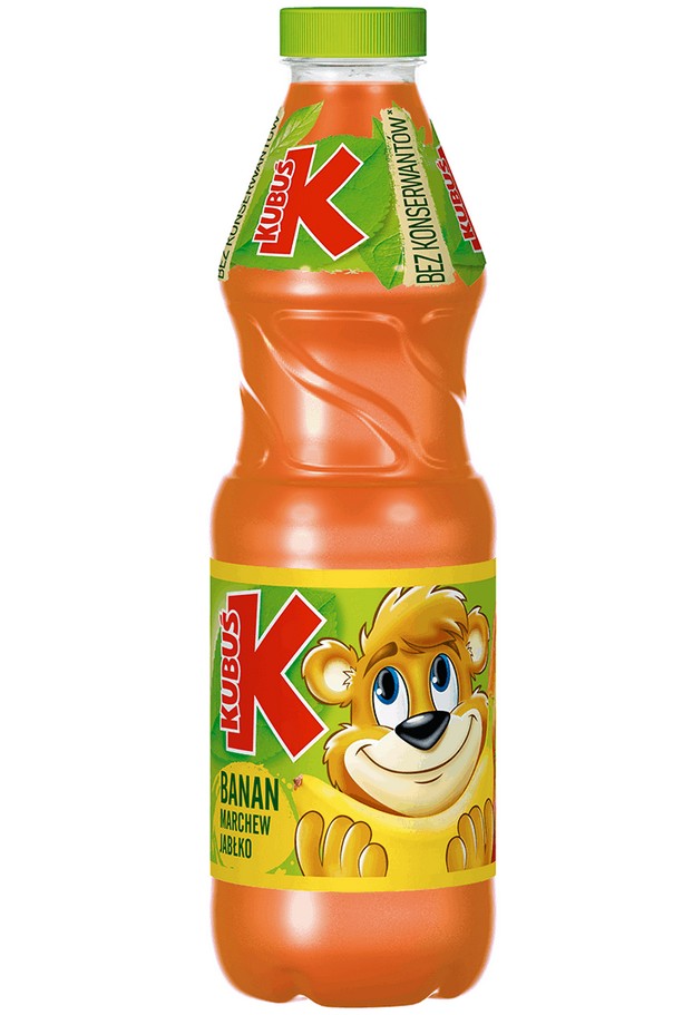 PET Sok Banan Marchew Jablko / Juice Banana Carrot Apple 850ml