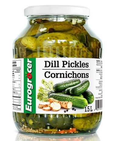 Ogorki Konserwowe / Dill Pickles 1500 ML