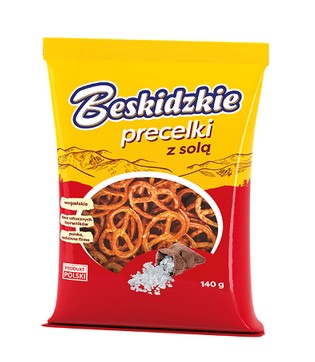 Beskidzkie Precelki z Sola / Bread Pretzels w/Salt 140g