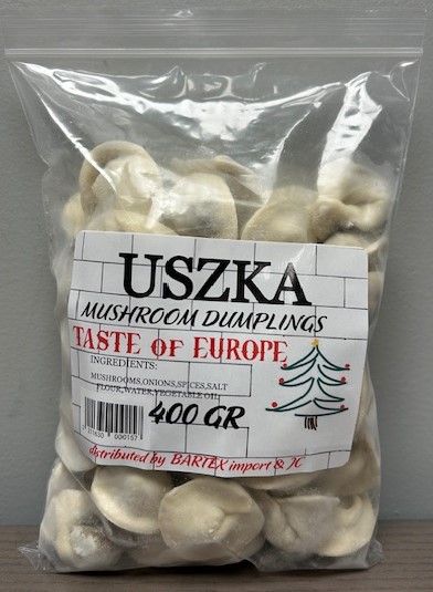Garmaz Uszka Shitake & Wild Mushrooms/ Mushroom Dumplings Local Producer  