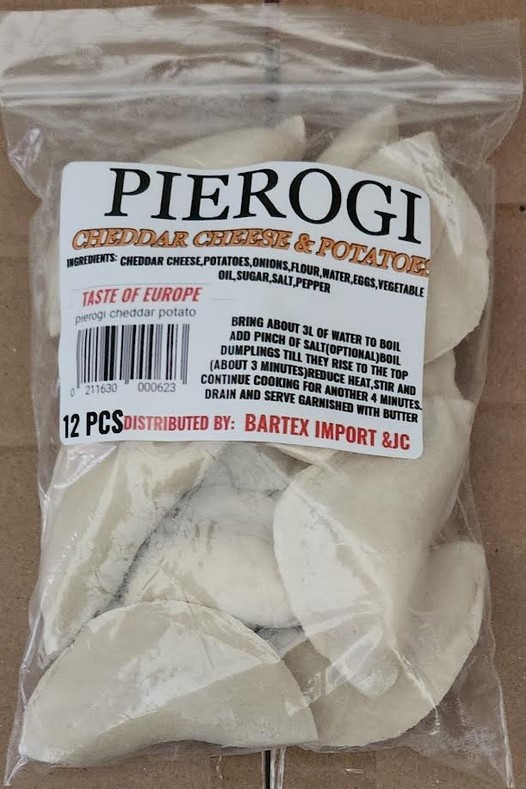 Garmaz Pierogi z ziemniakami i cheddarem/ Potato & Cheddar Pierogies Local Producer  