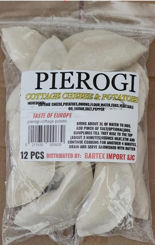 Garmaz Pierogi ruskie/ Cottage Cheese & Potato Pierogies Local Producer  