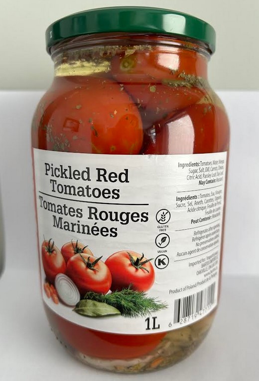 Marinated Tomatoes 1L
