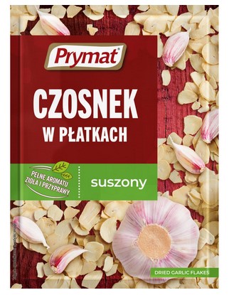 Czosnek suszony w platkach/ Dried Garlic Flakes  
