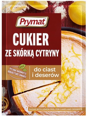 Cukier ze skorka cytryny/ Sugar w/ Lemon Peel 