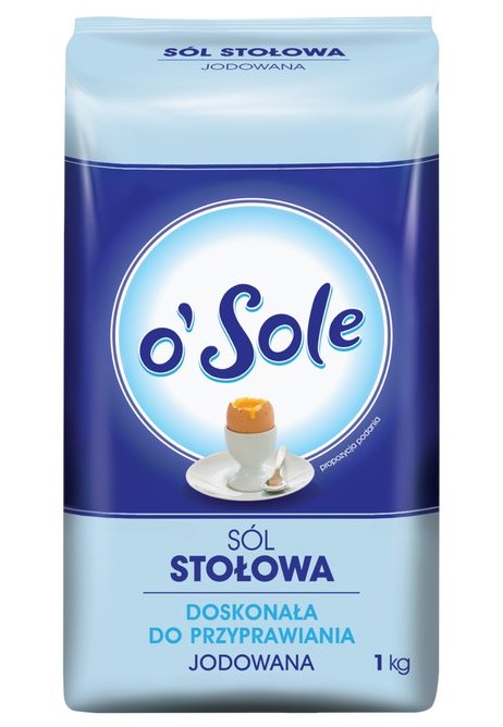 Sol stolowa jodowana / Iodized table salt