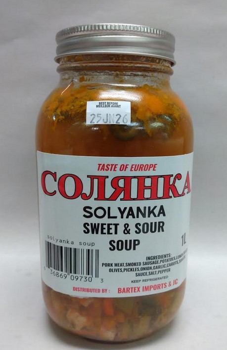 Zupa Soljanka/ Solyanka Sweet & Sour Soup Local Producer 