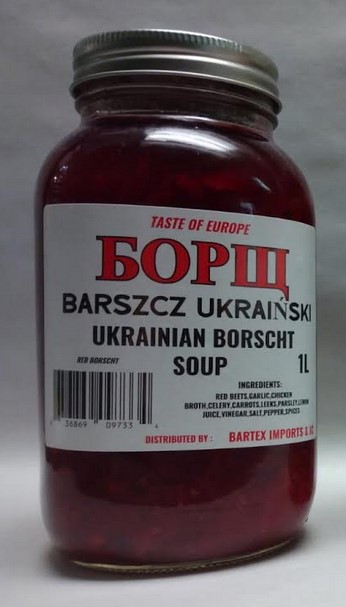 Barszcz Ukrainski/ Ukrainian Borscht Soup Local Producer 