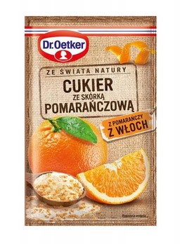 Cukier ze skorka pomaranczowa/ Vanilla Sugar w/ Orange Peel 