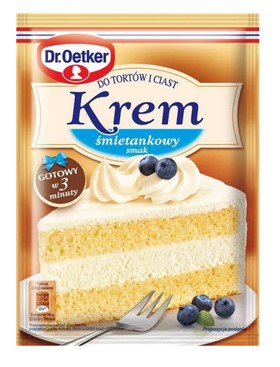 Krem do tortow smietankowy/ Cream for Cakes 
