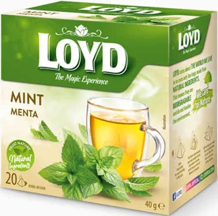 Mint Tea  / Herbata piramidi mieta