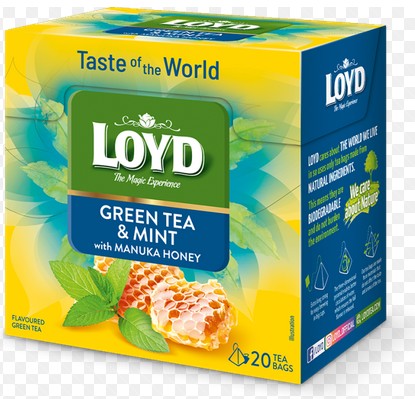 Green Tea Mint & Manuka / Herbata zielona mieta & manuka 