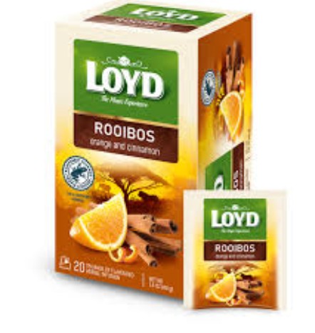 Rooibos Orange &  Cinnamon Tea / Herbata roibos pomarancza cynamon 