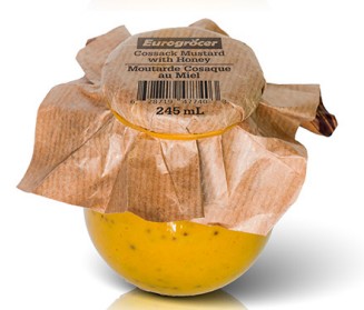 Musztarda/Cossack Mustard with Honey 245ml