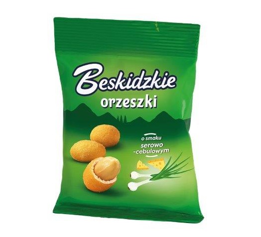 Beskidzkie Orzeszki Ser Cebulka/ Peanuts w/Cheese Onion