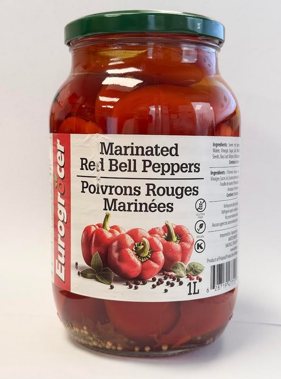 Marinated Red Bell Peppers 1L (12/cs)