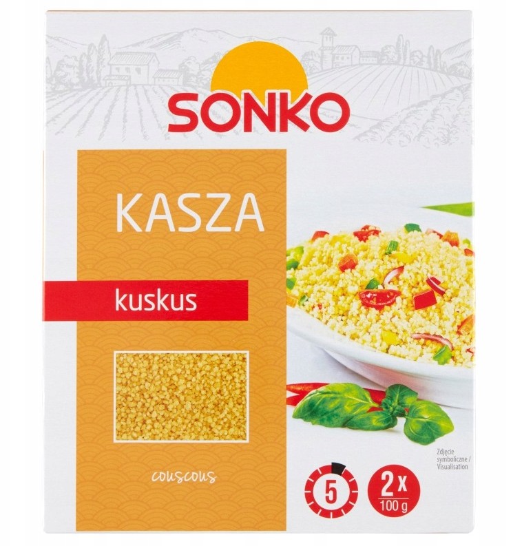 Kuskus/ Coucous 100g x 2 (6/cs)