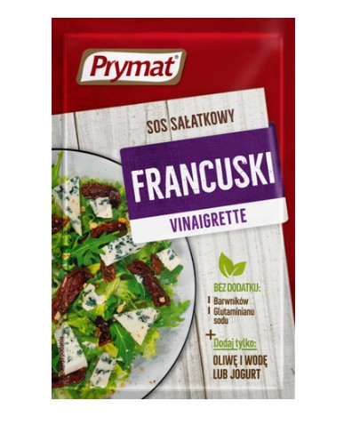 Sos salatkowy francuski / French salad dressing 9g (30/cs)