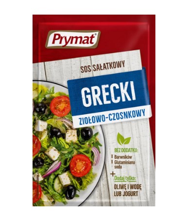 Sos salatkowy grecki/ Greek salad dressing 9g (30/cs)