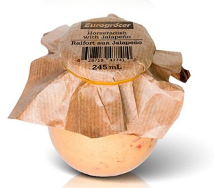 Chrzan z Jalapeno / Prepared Horseradish with Jalapeno 245ml