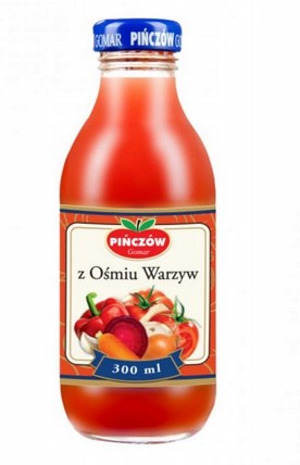 Sok z osmiu warzyw / Juice 8 vegetables 300 ML