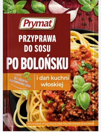 Przyprawa do sosu bolonskiego /Seasoning bolognese sauce 20g