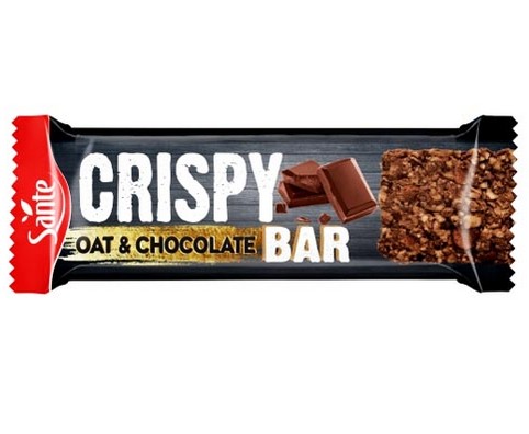  Crsipy Cereal Bar Oat & Chocolate 40g