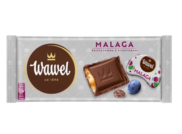 Czekolada Malaga / Malaga chocolate 92 g ( 17/cs)