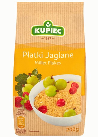 Millet flakes /Platki jaglane (folia) 200g