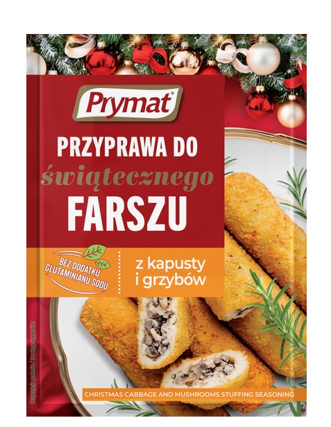 Przyprawa do swiatecznego farszu z kapusty i grzybów / Seasoning for Christmas cabbage and mushroom stuffing 20 g