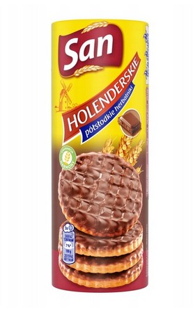 Ciastka holenderskie w czekoladzie / Dutch chocolate cookies 150g