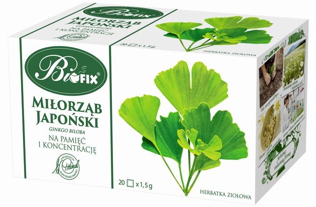 Herbata ziolowa Milorzab Japonski / Herbal tea Ginkgo Biloba 1.5g*20 (10/cs)