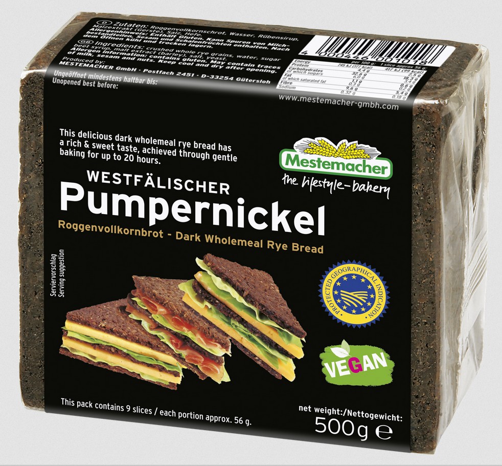 Chleb pumpernikiel / Pumpernikiel Bread 500g (048)
