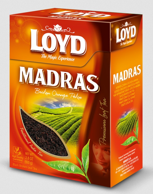 Madras Tea Loose Leaf  100g / Madras herbata lisciasta 100g