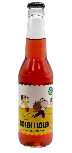 Red lemonade  / Oranzada 330 ml (glass)