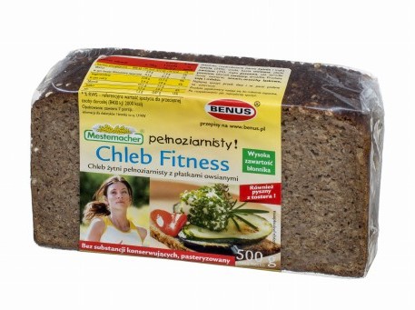 Zytni fitness z platkami owsianymi / Fitness Whole Grain Rye Bread (38EX)