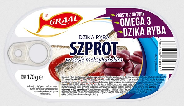 GR Szprot w sosie meksykanskim / GR Sprats in Mexican Sauce
