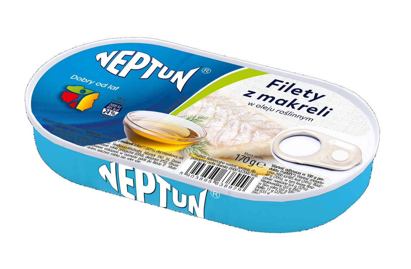 Filety z makreli w oleju / Mackerel Fillets in Oil