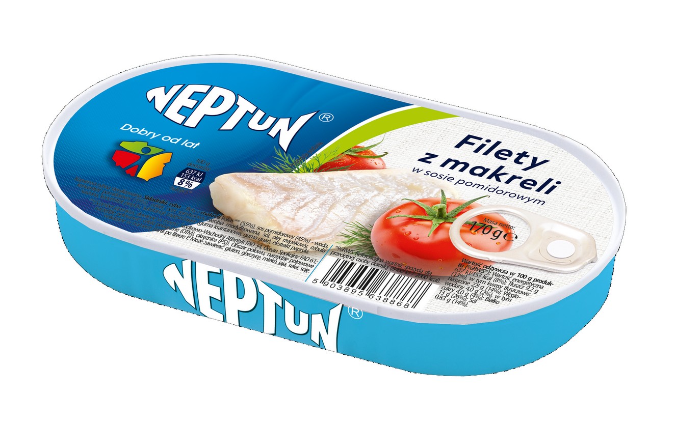Filety z makreli w sosie pomidorowym / Mackerel Fillets in Tomato Sauce